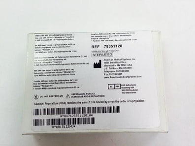 78351120 ~ American Medical AMS Scrw with 51cm Polypropylene (x)